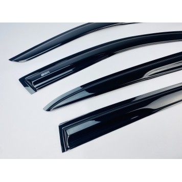 Дефлектори вікон Opel Astra G 1998-2003-2008 Sedan/HB  накладні (DEFL) Q2-1